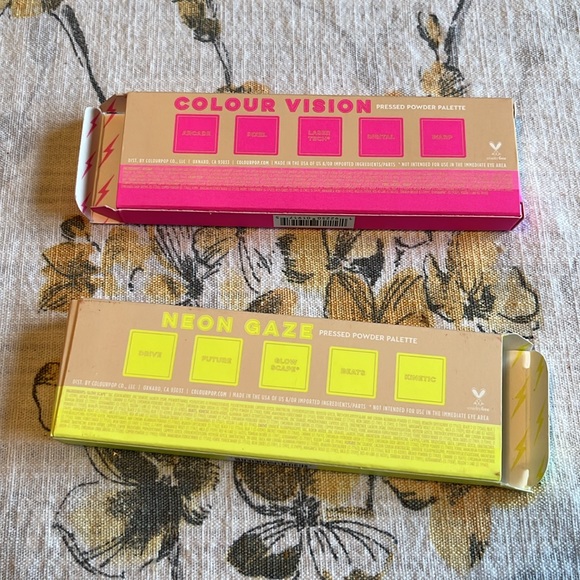 Colourpop Colour Vision & Neon Gaze Palettes - Brand New - Picture 7 of 7